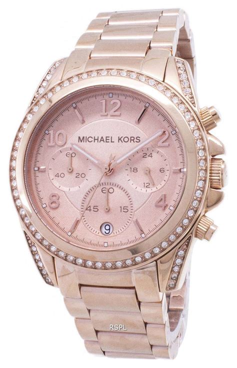 michael kors rose gold diamond face watch|Michael Kors mk5263 rose gold.